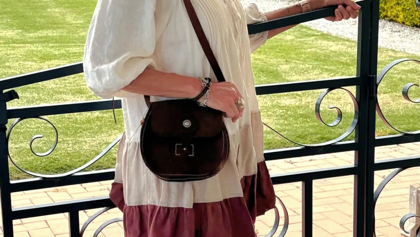 Davania Cross body,  soft leather